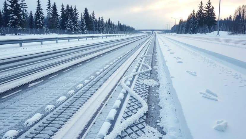 Tjälknöl den absoluta bästa för vintervägar
